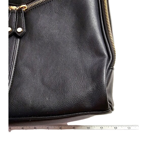 Kelly & Katie Backpack Purse Non Leather Zip Pockets Handle Black Womens - Picture 8 of 8